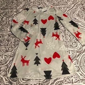 Christmas winter print dress  ❄️ ⛄️